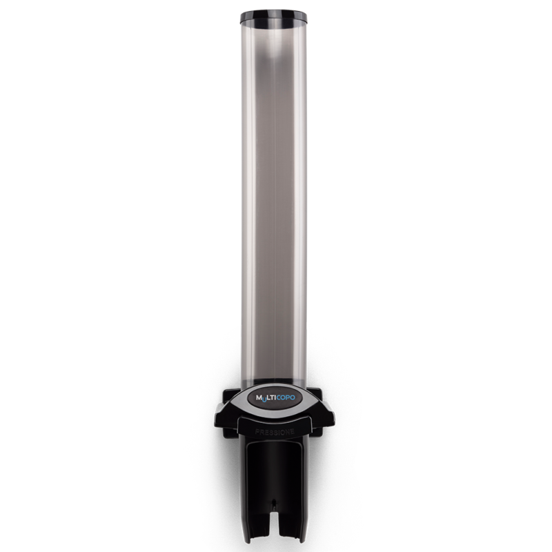 Dispenser Poupador de Copos p Água - 150ml a 200ml - Preto - Nobre