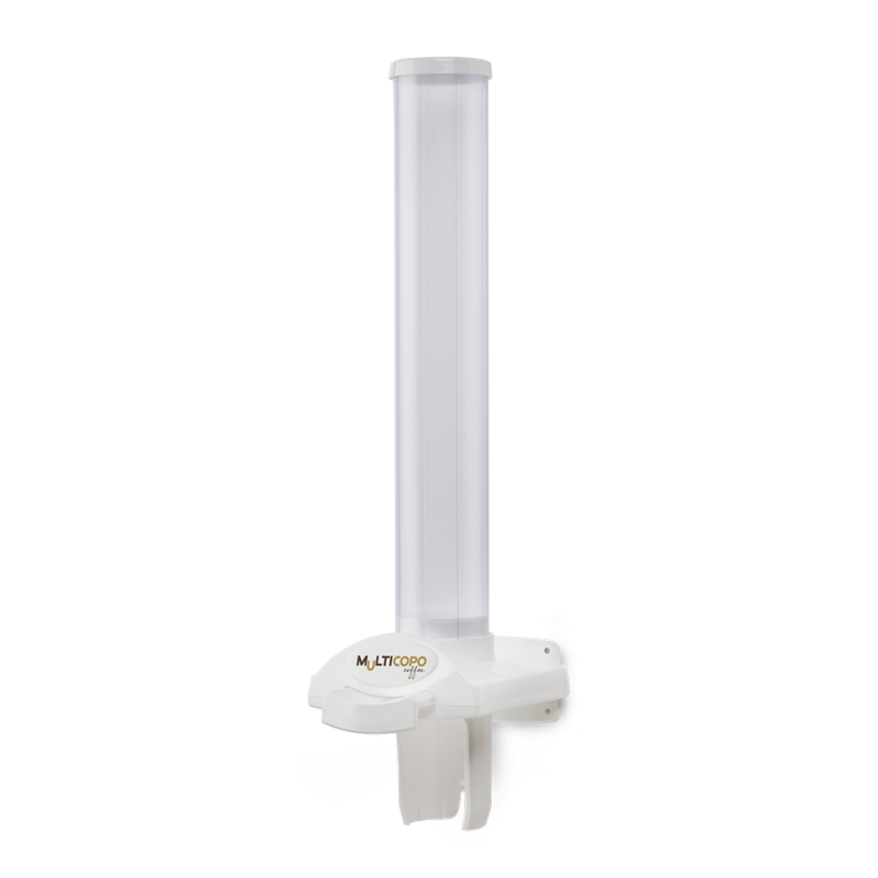 Dispenser Poupador de Copos p Café - Branco - 50ml - Nobre