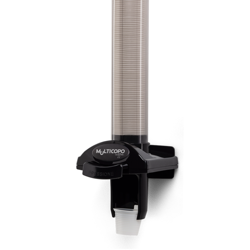 Dispenser Poupador de Copos p Café - Multicopo - Preto - 50ml - Nobre