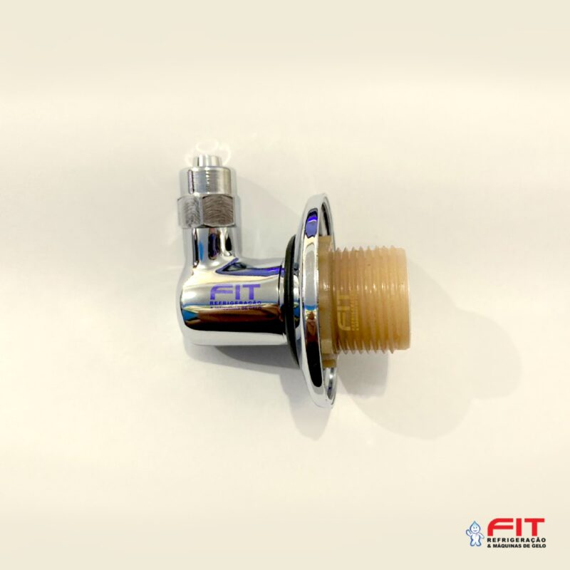 ICO METAIS - (5004) ADAPTADOR DE METAL PONTO DE USO 1/2 C/SAIDA MANG 3/8 (PAREDE)