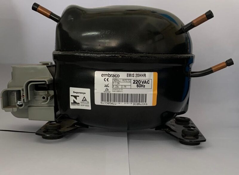 Motor compressor EMBRACO EMIS 20HHR 134A 1/10 (9.1 LRA)