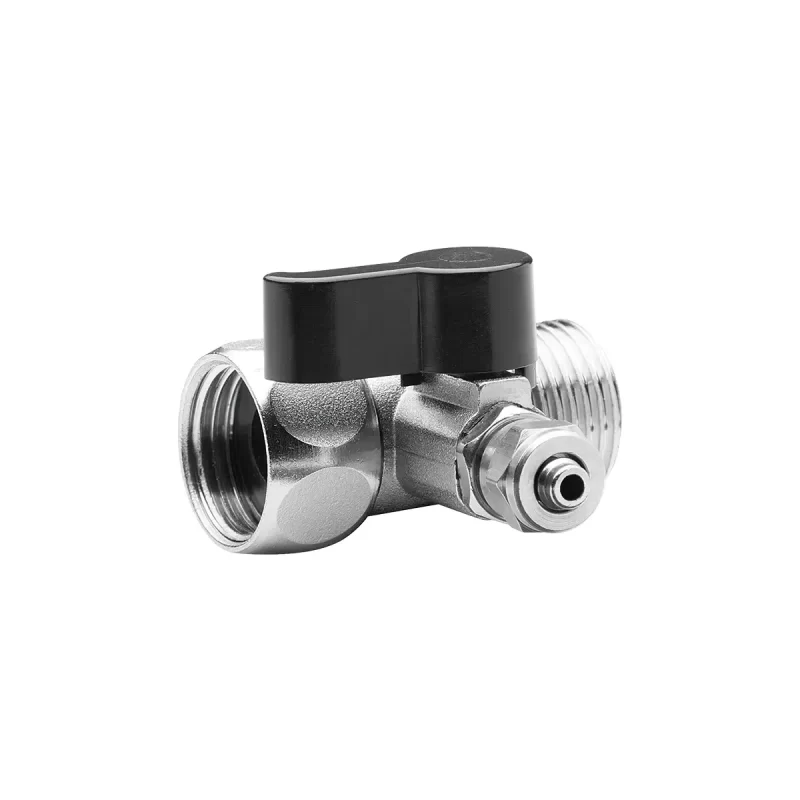 PLANETA AGUA - VALVULA DE FECHAMENTO METAL 1/2 X 1/2 POL X TUBO 1/4 POL (AC100)